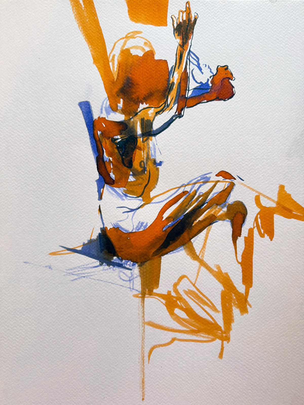 Dessin à l'encre, Modèle